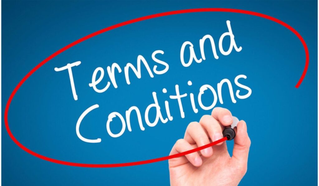 Terms and Conditions